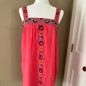 Thml pink dress medium